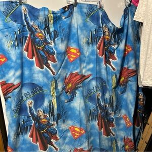 DC Comics Superman Blue and Red Bedding Sheet